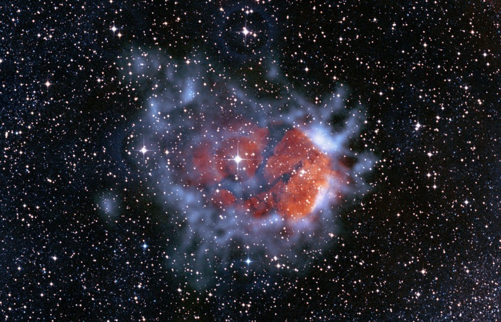 RCW120. Фото: ESO/APEX & MSX/IPAC/NASA